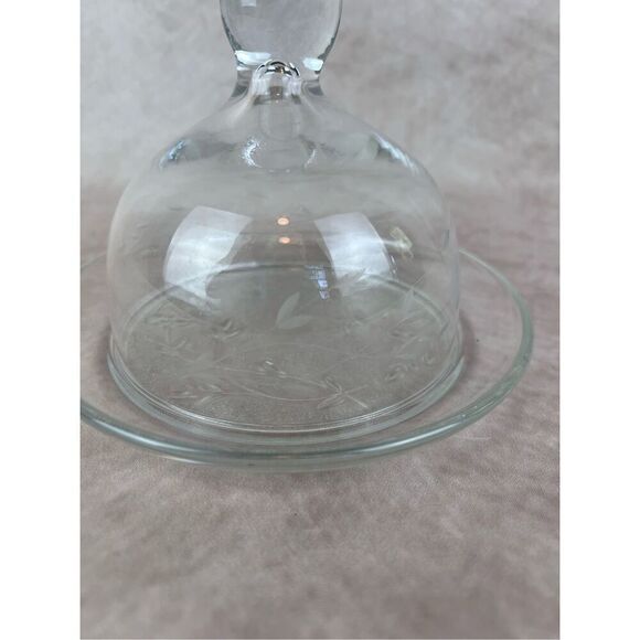 Vintage Princess House Round Butter Dish - Picture 3 of 8